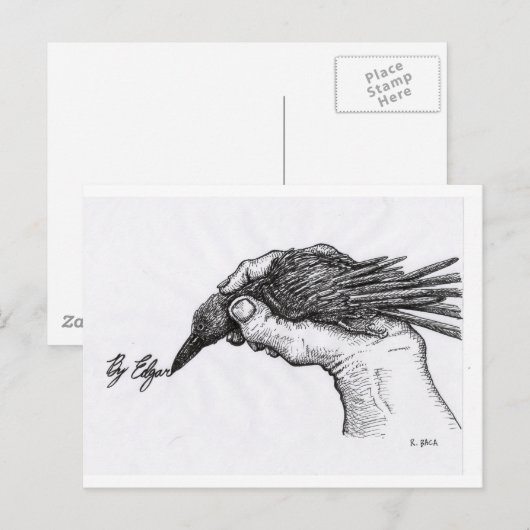 von Edgar Postkarte (Vorne/Hinten)