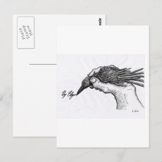 von Edgar Postkarte (Vorne/Hinten)