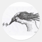 von Edgar Runder Aufkleber (Vorderseite)