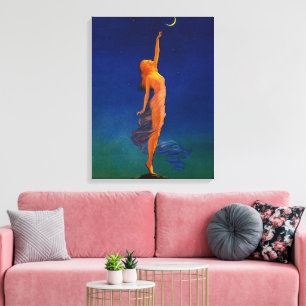 Von Edward Mason Eggleston für den Mond Leinwanddruck