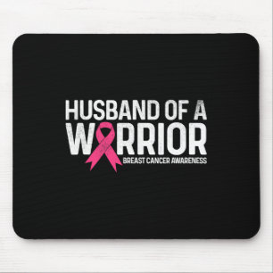 von einem Brustkrebs-Shirt eines Kriegers, rosa Sc Mousepad