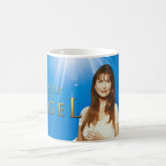 Von einem Engel berührt Kaffeetasse (Mittel)