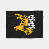 von einem französischen Bulldog 1 Fleecedecke (Vorderseite (Horizontal))