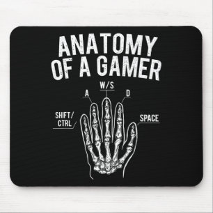 Von einem Gamer - Gaming-Videospiel-Liebhaber Kons Mousepad