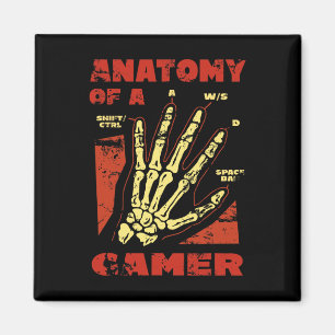 Von einem Gamer Videospiel Spieler Gamer 1 Magnet