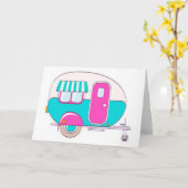 "VON EINEM GLÜCKLICHEN KAMPER ZU EINEM ANDEREN" GE KARTE (Gelbe Blume)