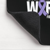 von einem kriegerischen Fibromyalgie-Bewusstsein Mousepad (Ecke)