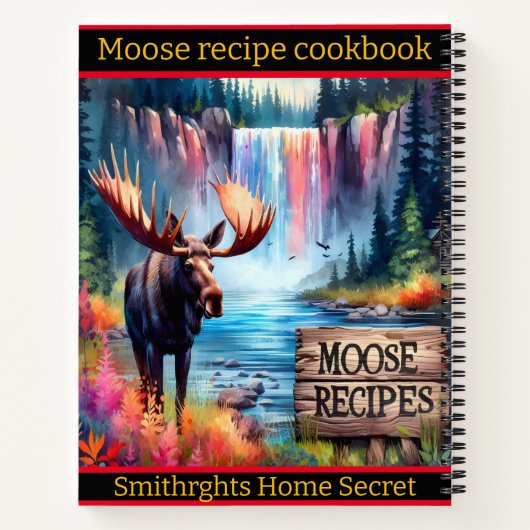 Von einem pulsierenden Wasserfall und See getrennt Notizblock (Rückseite)