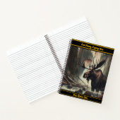 Von einem ruhigen Waldstrom getrennt Notizblock (Innenseite)