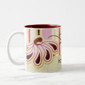 Von einem speziellen Freund… Zweifarbige Tasse (Links)