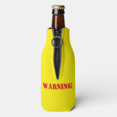 VON EINEM VETERAN GESCHÜTZT FLASCHENKÜHLER (Flasche Rückseite)