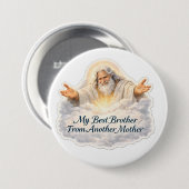 Von einer anderen himmlischen Mutter-Nadel Button (Vorne & Hinten)