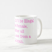 Von einer Frau Kaffeetasse (VorderseiteRechts)