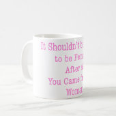 Von einer Frau Kaffeetasse (Vorderseite Links)