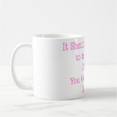 Von einer Frau Kaffeetasse (Links)