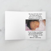 Von einer Mutter zur anderen Karte (Innenseite)