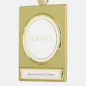 von EL3GANCE - Banner Ornament Gold Tone (Links)