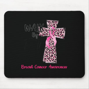 Von Faith Breast Cancer Awareness Christlich Jesus Mousepad