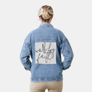 Von Faith Stylistic laufen Jeansjacke