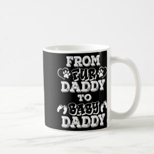Von Fellvater zu Baby-Vater Neuer Vater Schwangers Kaffeetasse