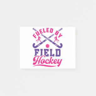 Von Field Hockey Niedlich Player Team gespeist Post-it Klebezettel
