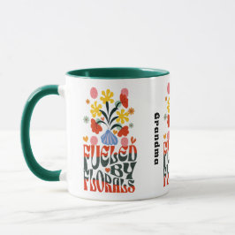 Von Florals gespeist Tasse