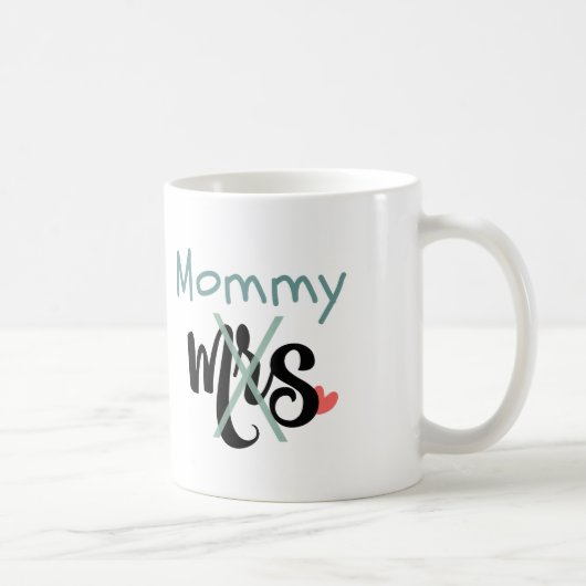 von Frau zu Mama! Mutteren-Tasse (Aqua) Kaffeetasse (Rechts)