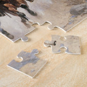Von Frederic Remington entsorgt, Vintag Cowboys Puzzle (Seite)