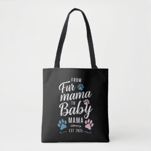 Von Fur Mama zu Baby Mama ca. 2025 Hund Katze Mama Tasche