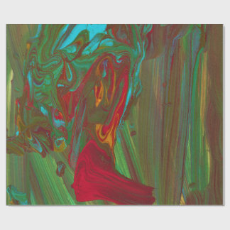 Von ganz unten auf den Olymp 1 Fette Abstrakte Ges Geschenkpapier