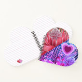 Von gebrochenem Herzen bis zum PEACE SpiralNoteboo Notizblock (Innenseite)