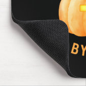 Von Glauben geschnitzt, von Gnade erleuchtet Kürbi Mousepad (Ecke)