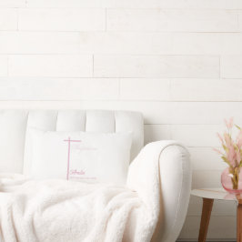 Von Godmutter auf die Taufe des Mädchens Personali Lendenkissen