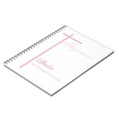 Von Godmutter auf die Taufe des Mädchens Personali Notizblock (Linke Seite)