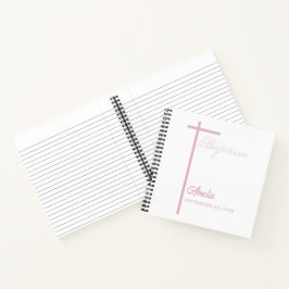 Von Godmutter auf die Taufe des Mädchens Personali Notizblock