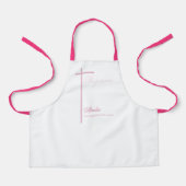 Von Godmutter auf die Taufe des Mädchens Personali Schürze (Vorderseite)