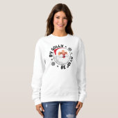 Von Golly Be Jolly Weihnachten Comfy Sweatshirt (Vorne ganz)