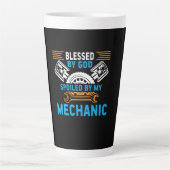 Von Gott durch Mechanik Milchtasse (Vorderseite)