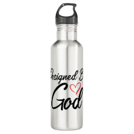Von Gott entworfen Edelstahl 24 oz Wasserflasche Edelstahlflasche
