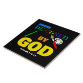 Von Gott entworfen - Psalmen 139:14 Christlicher G Fliese (Seite)