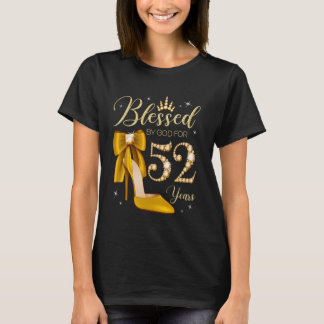 Von Gott gesegnet für 52 Jahre alt 52. Geburtstag T-Shirt