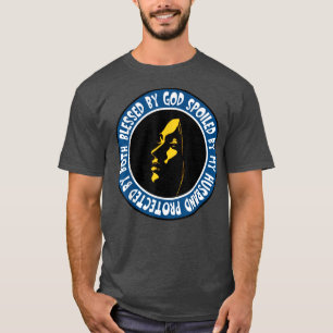 Von Gott gesegnet verwöhnt mein Ehemann, geschützt T-Shirt