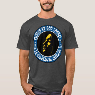 Von Gott gesegnet verwöhnt mein Ehemann, geschützt T-Shirt