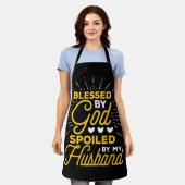 Von Gott gesegnet, verwöhnt von meinem Mann| Chris Schürze (Getragen)