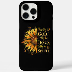 Von Gott gesegnet - von Jesus geliebt, Sonnenblume iPhone 16 Pro Max Hülle