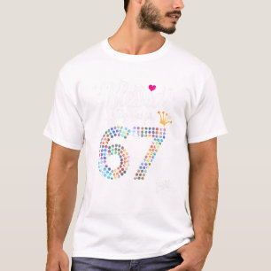 Von Gott gesegnete Frauen 67 Jahre 67. Geburtstag  T-Shirt