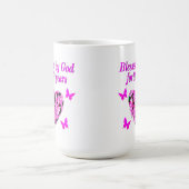 VON GOTT SEIT 80 JAHREN GESCHLOSSENE FLORALKONSTRU KAFFEETASSE (Mittel)