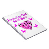 VON GOTT SEIT 80 JAHREN GESCHLOSSENE FLORALKONSTRU NOTIZBLOCK (Rechte Seite)