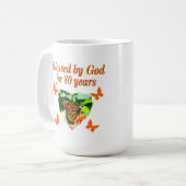 VON GOTT SEIT 80 JAHREN VERBREITETES FOTO KAFFEETASSE (Vorderseite Links)