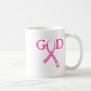 Von Gottes Gnade bin ich ein Brustkrebsüberlebende Kaffeetasse